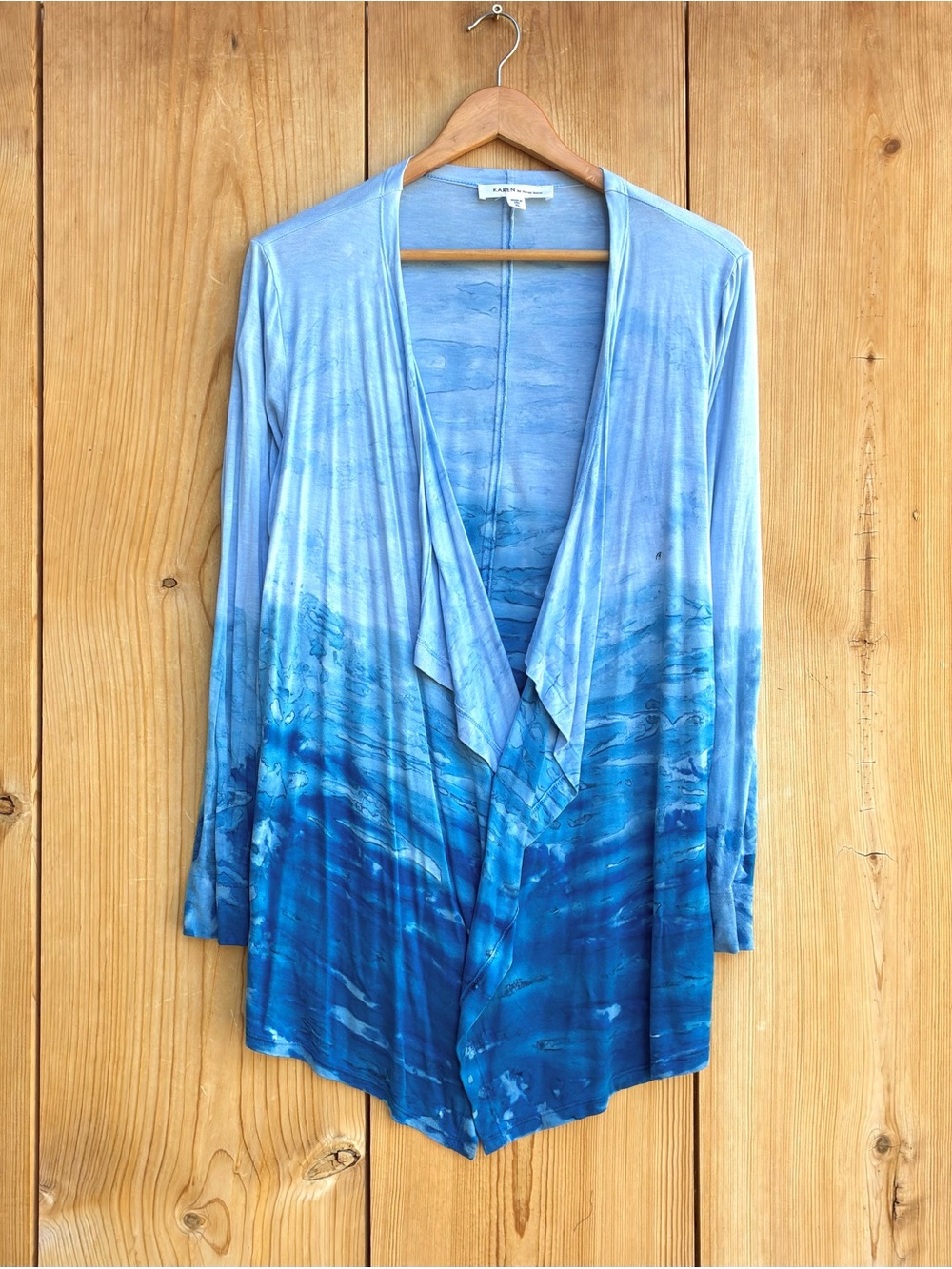 Karen Kane Long Sleeveless Dress With Matching Cardigan Sz XL - Picture 8 of 9